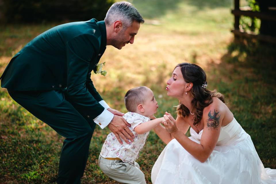 Sposi - famiglia