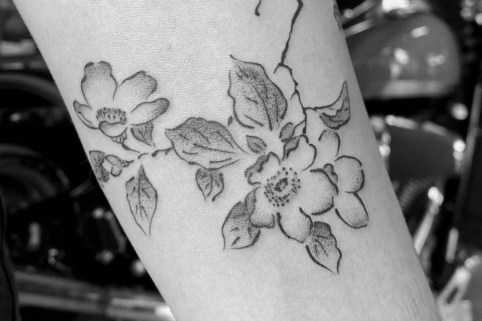 Fiori di ciliegio tattoo