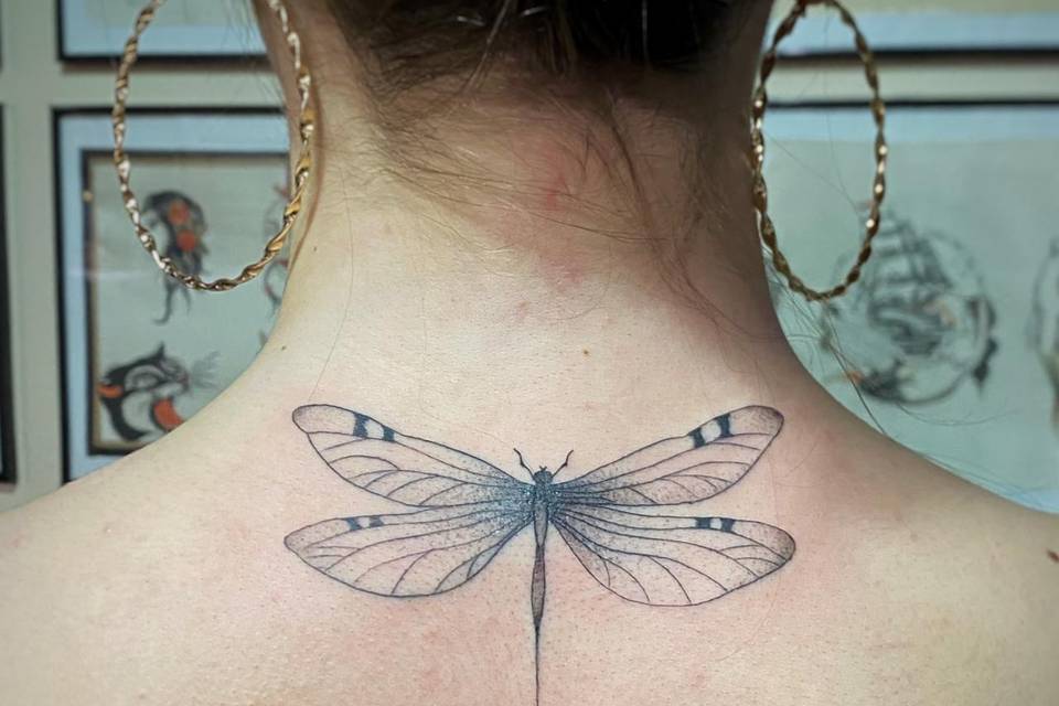 Libellula tattoo tatuaggi