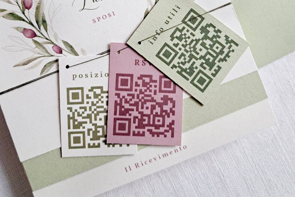 Dettagli qr code wedding info