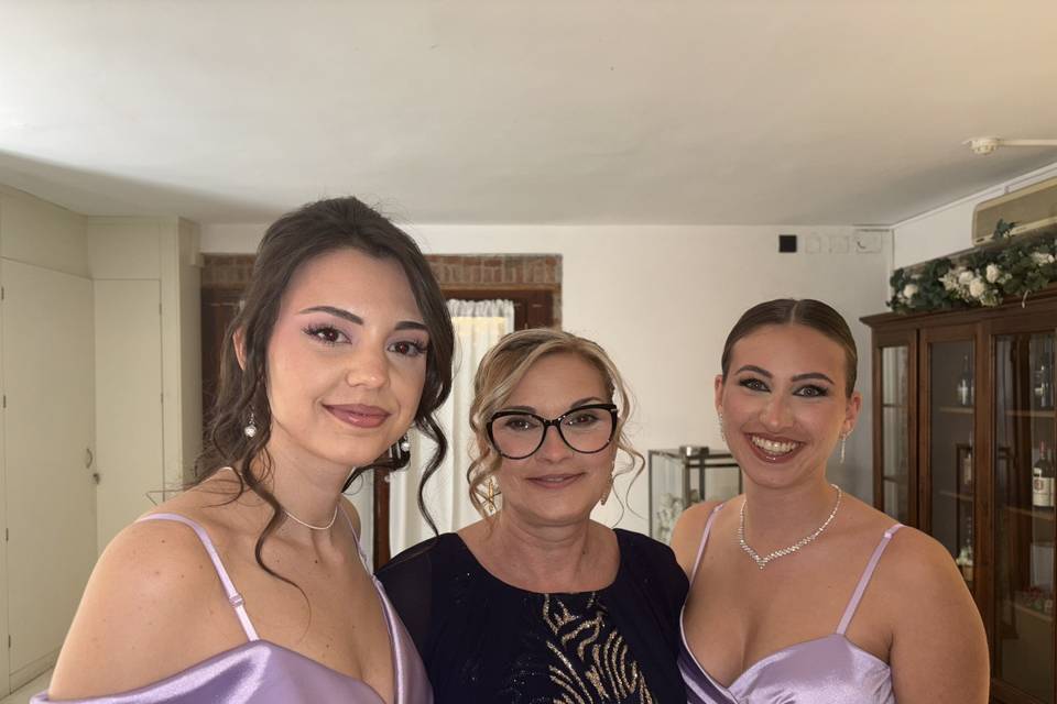 Mamma e damigelle di Pamela