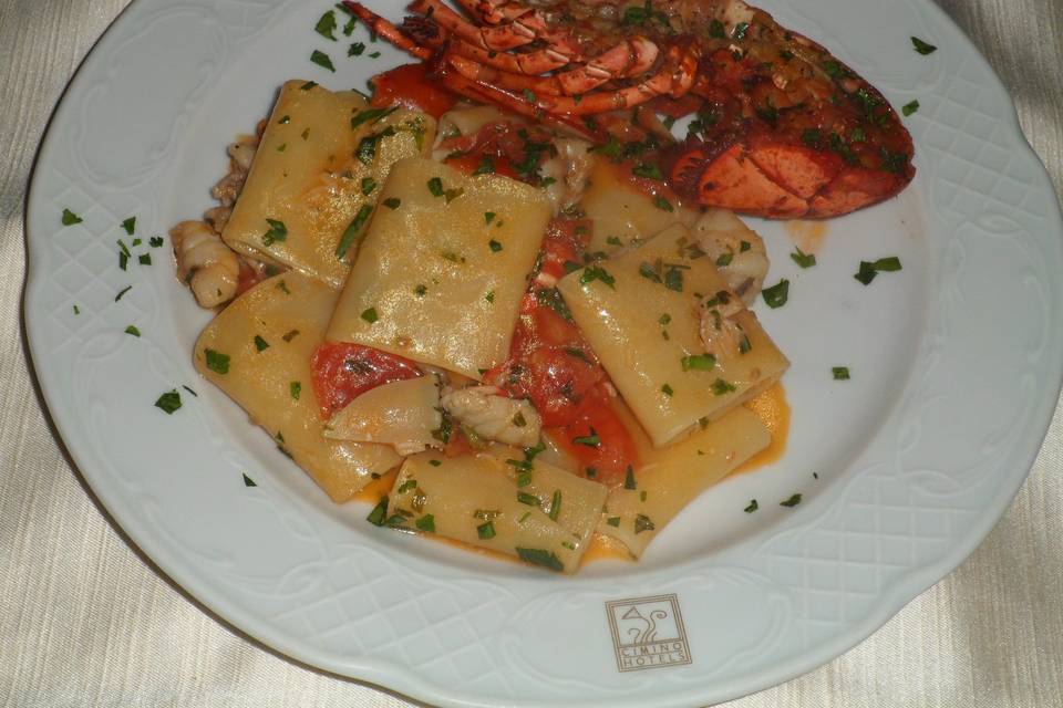 Paccheri all'Astice