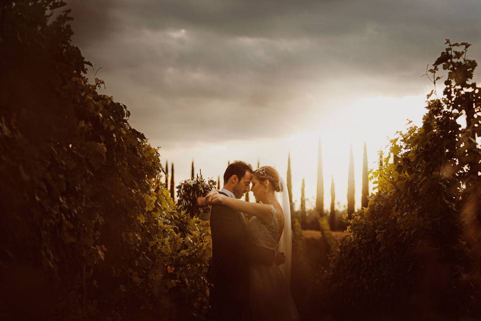 Matrimonio Campagna Toscana