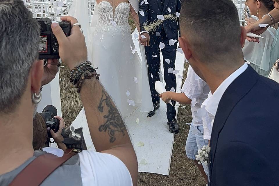 Uscita sposi