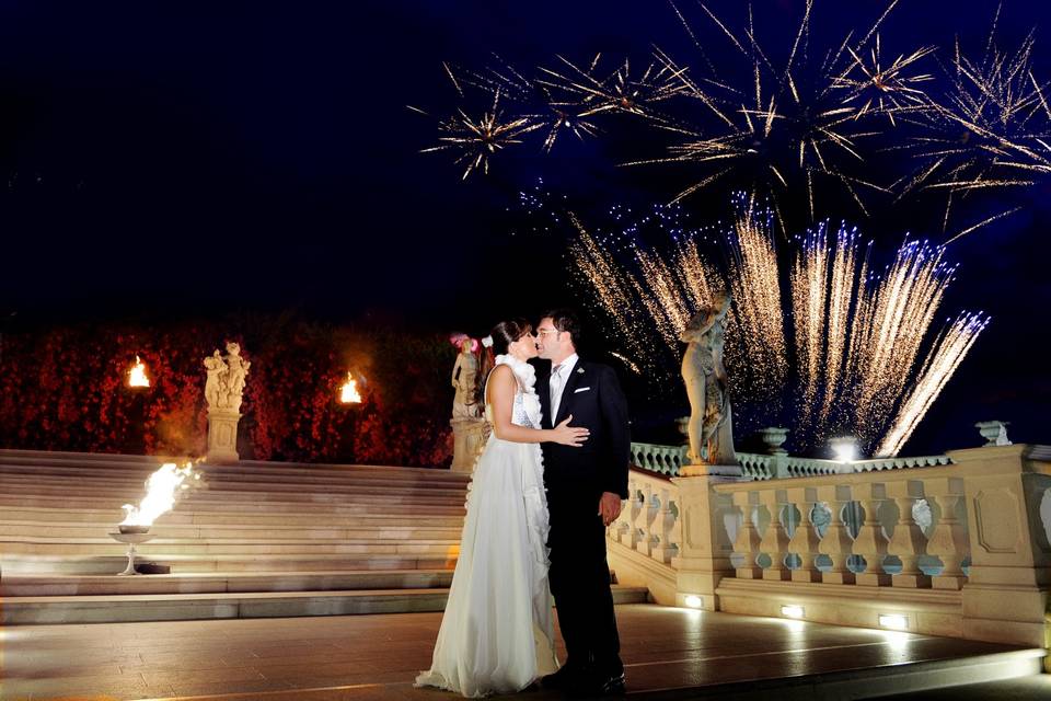 Wedding fireworks