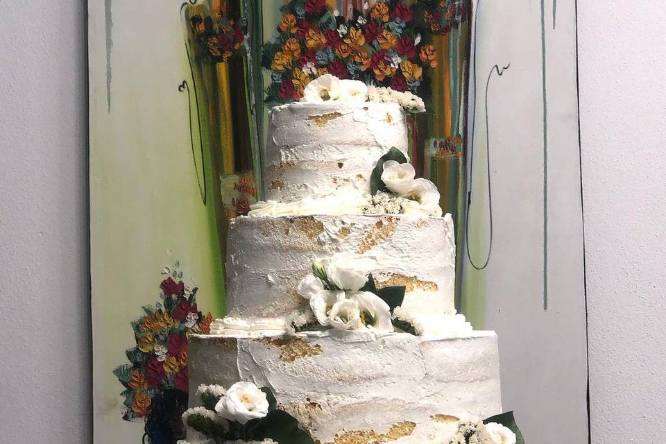 Torta nuda wedding