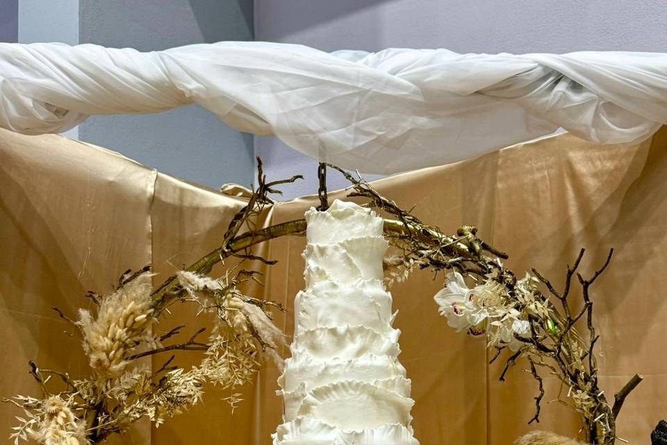 Millefoglie wedding cake