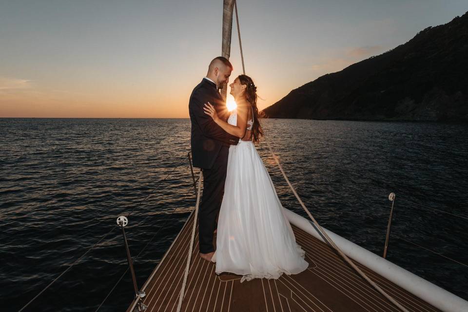 Matrimonio al tramonto