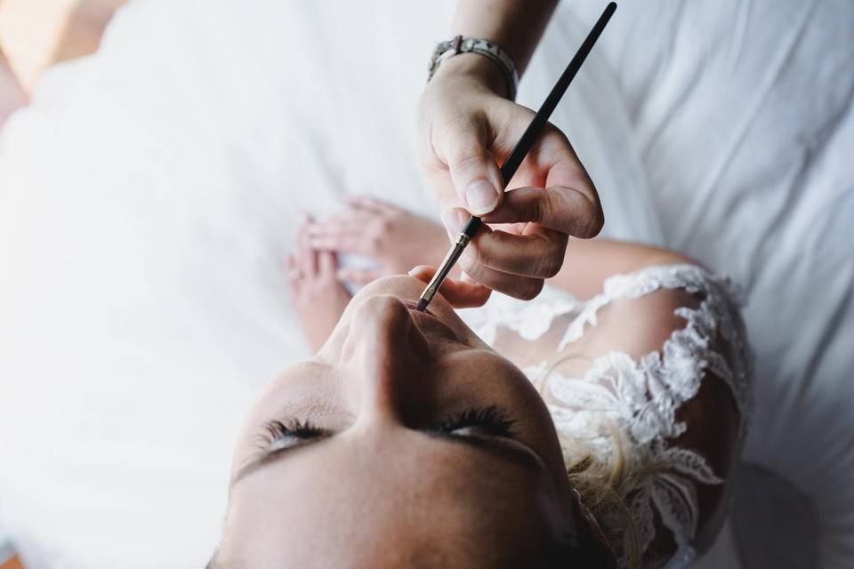 Wedding makeup