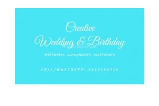 Logo Creative Wedding&Birthday logo
