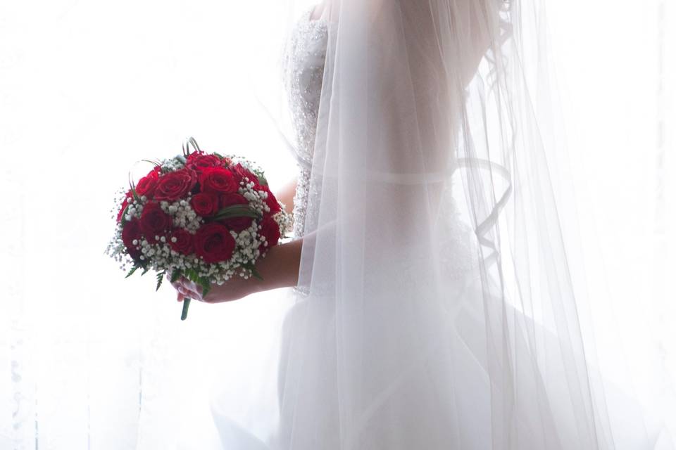 Foto in casa della sposa