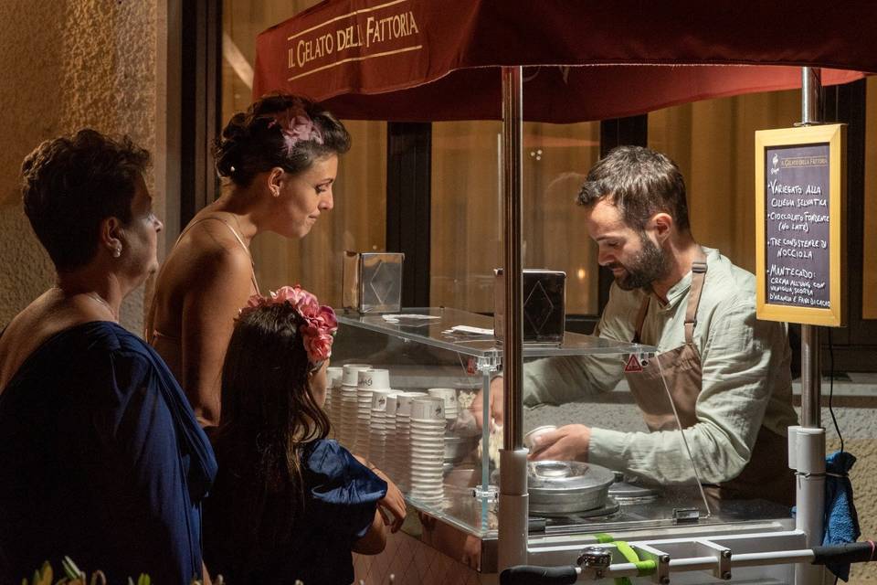 Un servizio elegante