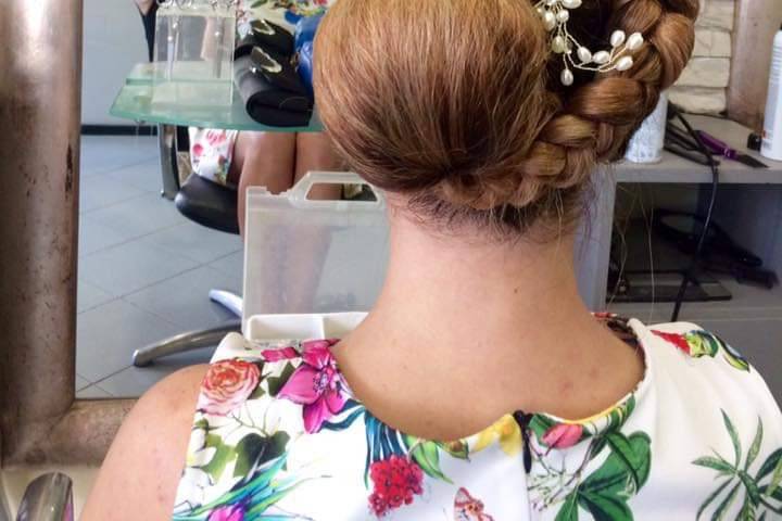 Intreccio laterale con Chignon