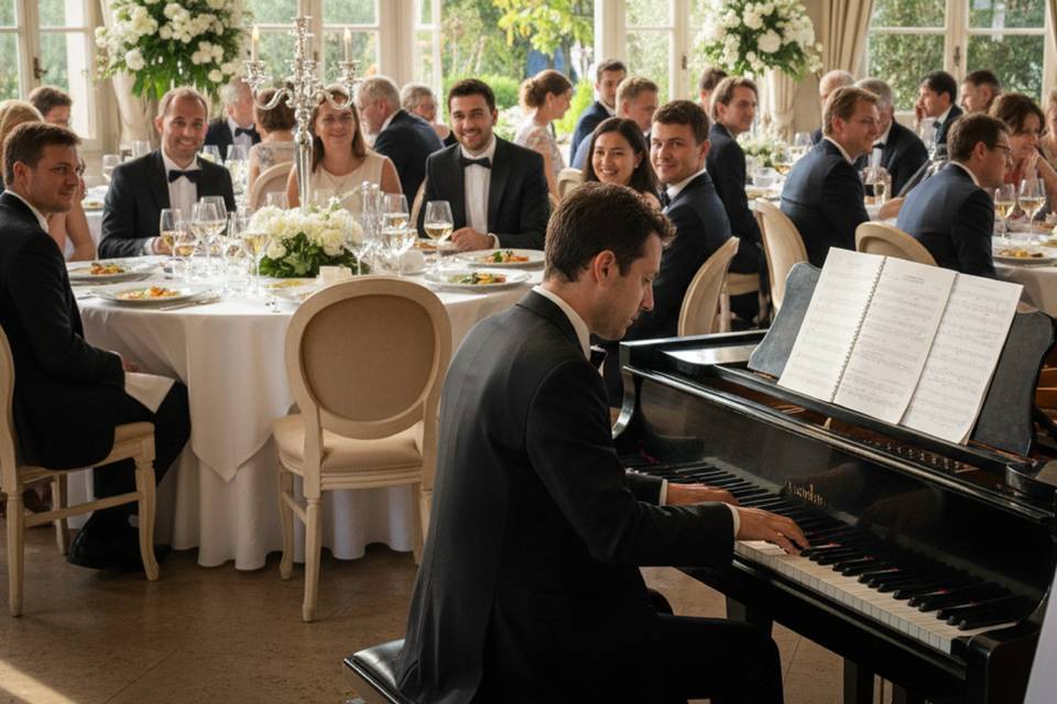 Pianista ristorante matrimonio