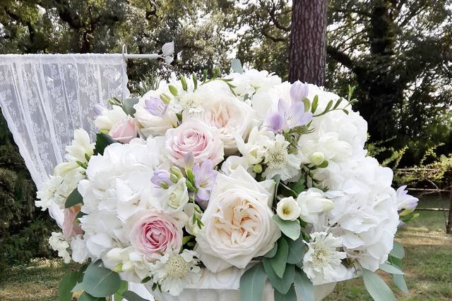 ROSE BIANCHE FIORI PER DECORAZIONI BOMBONIERE PREZZI OFFERTA