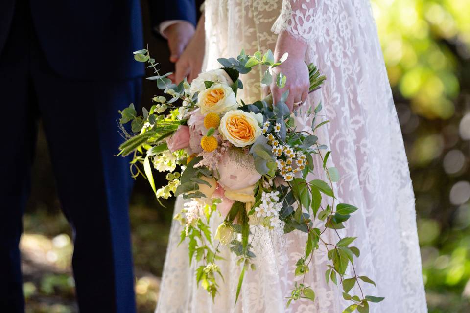 Il bouquet a cascata