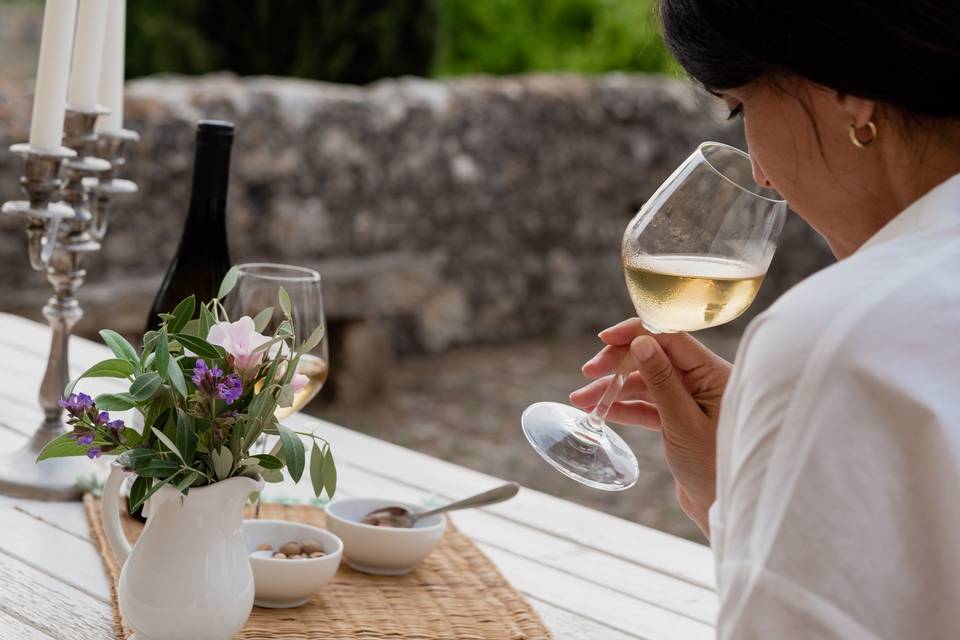 Wine tasting experience