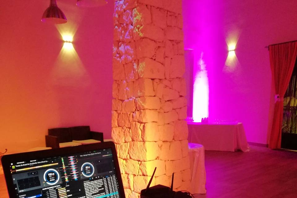 Event private set con luci