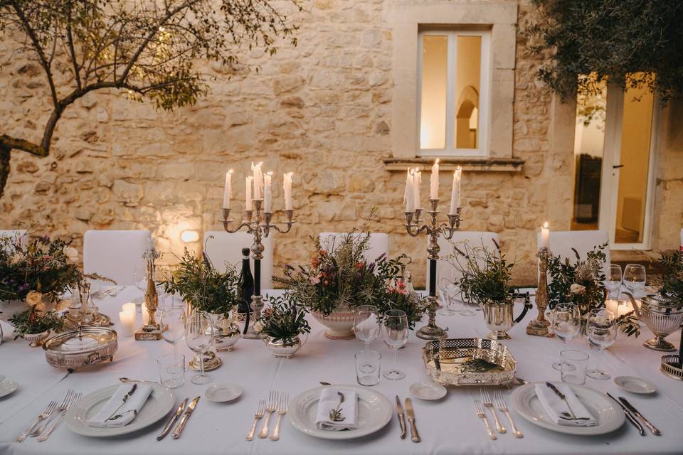 Candelight dinner