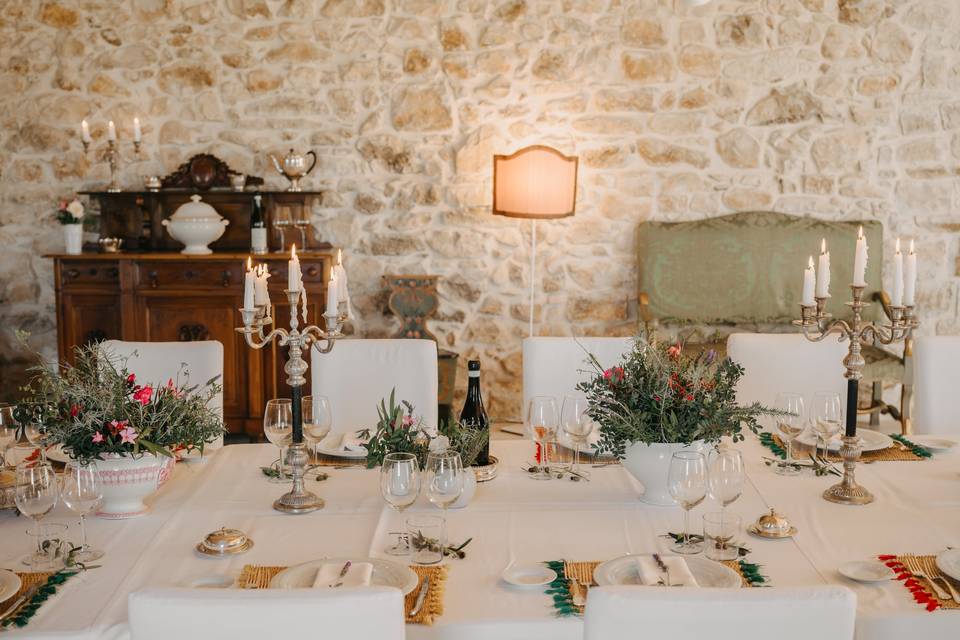 Candelight dinner