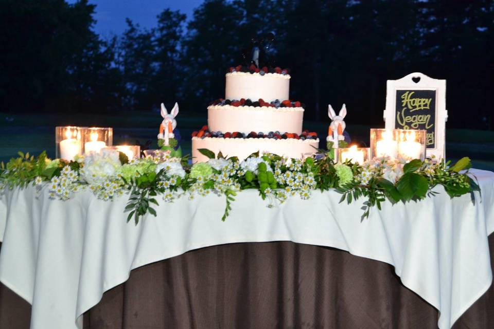 Wedding cake crema reale