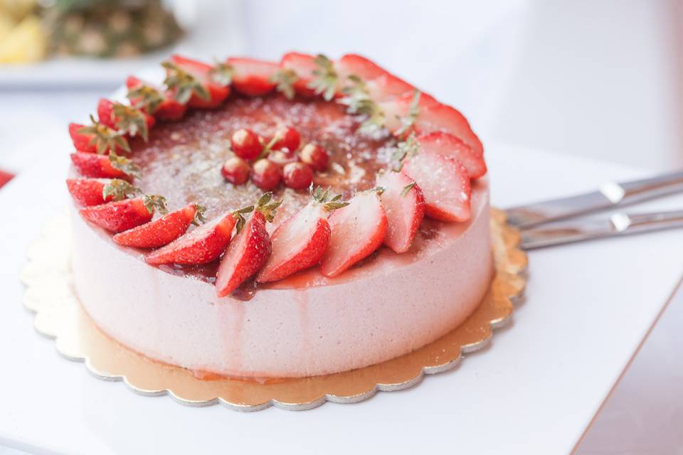 Semifreddo alle fragole