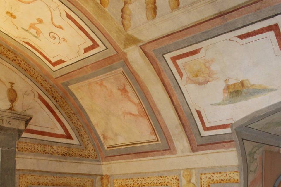 Sala affreschi