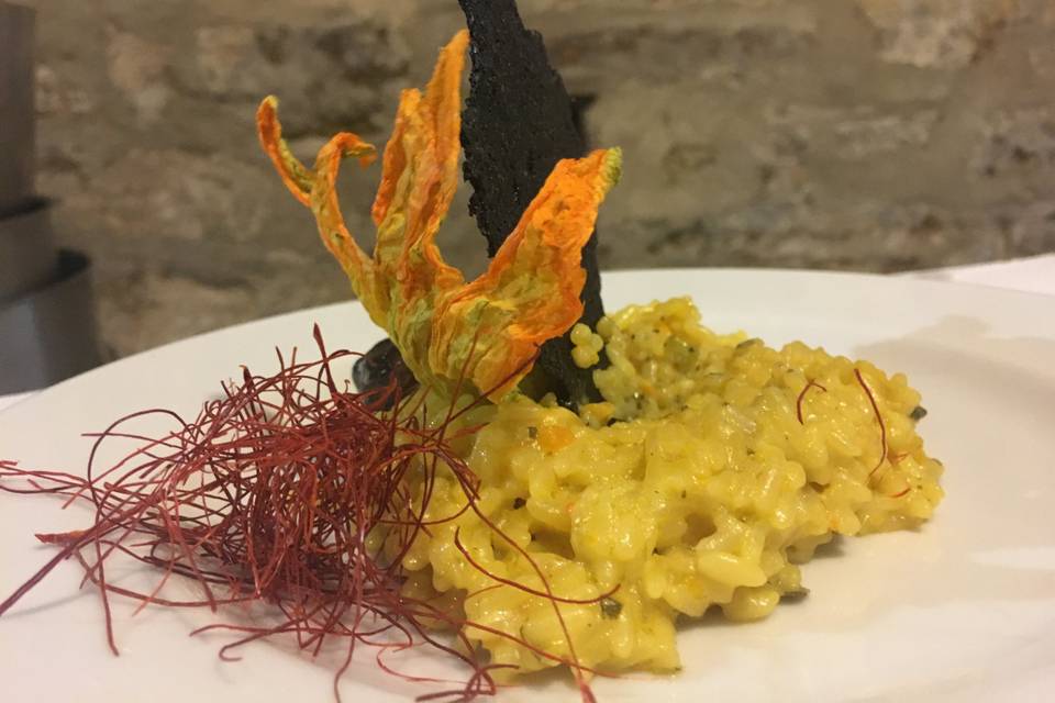 Risotto allo champagne