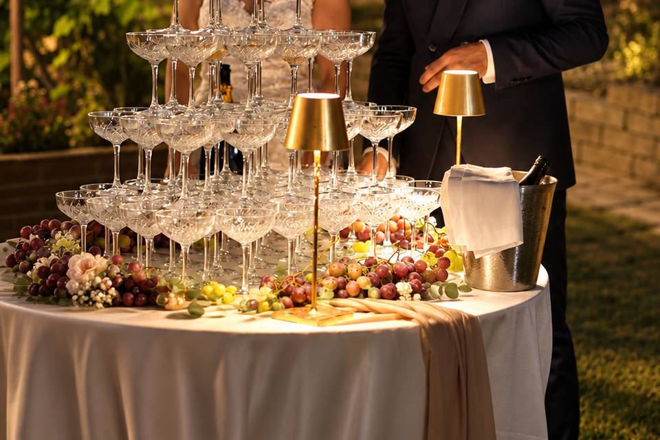 Champagne Tower