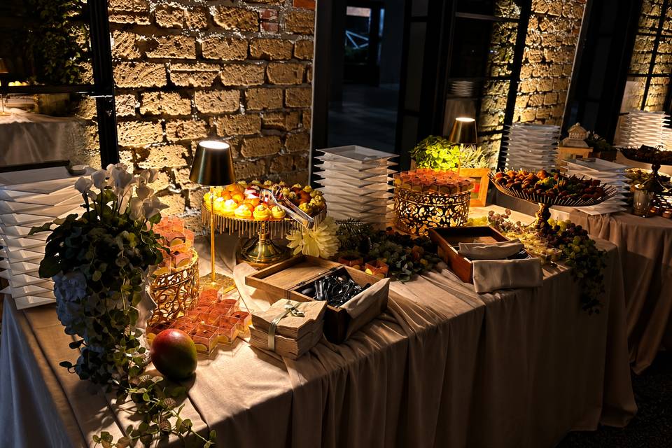 Dessert buffet