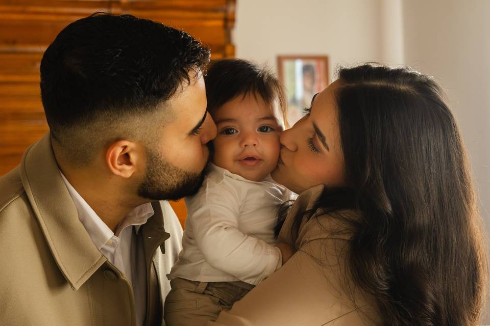 Coccole in famiglia