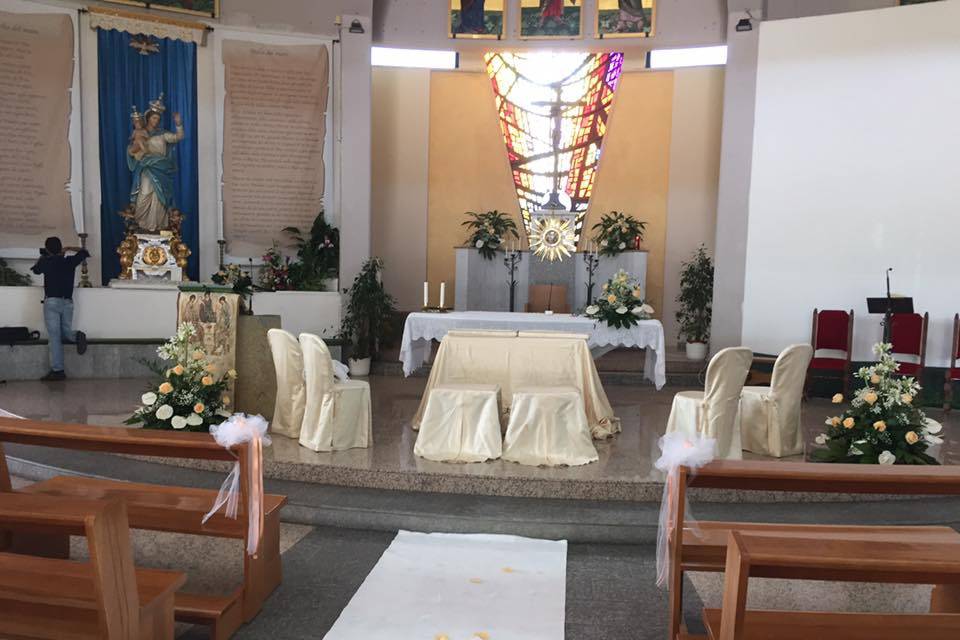 Allestimento chiesa