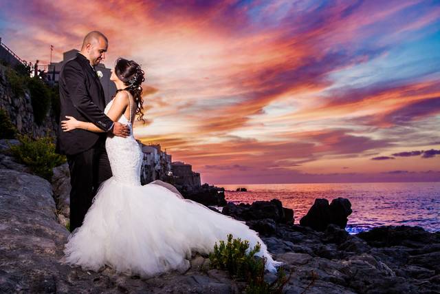 Sunset on the Sea