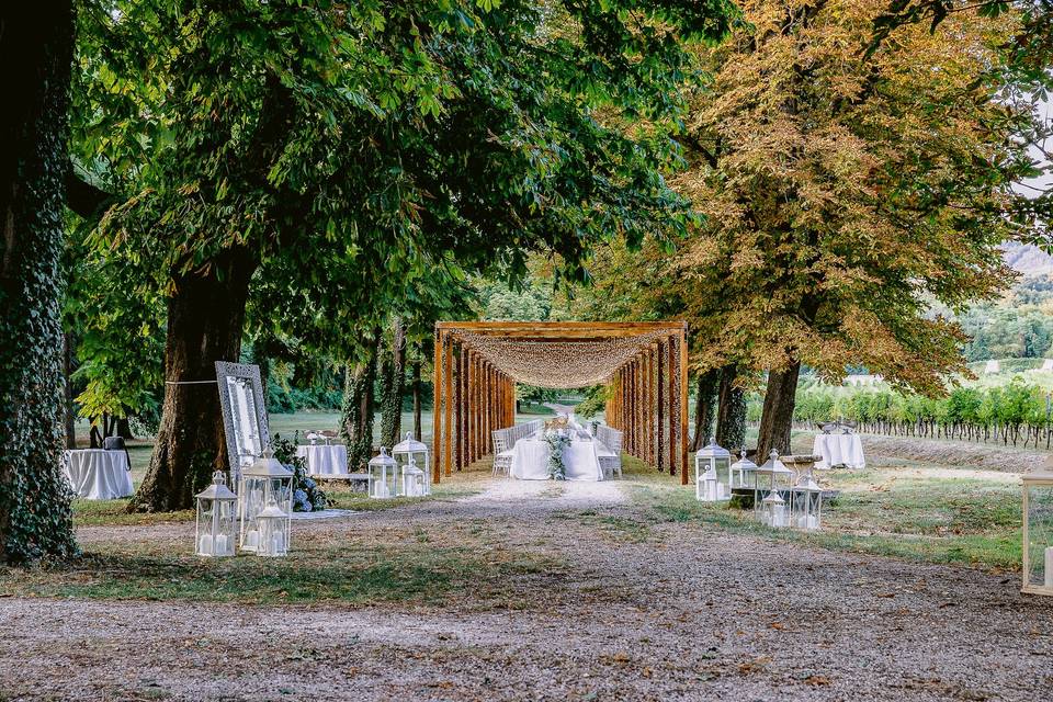 Cena nel Parco dei Poeti