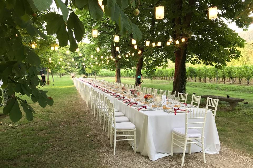 Cena nel Parco dei Poeti