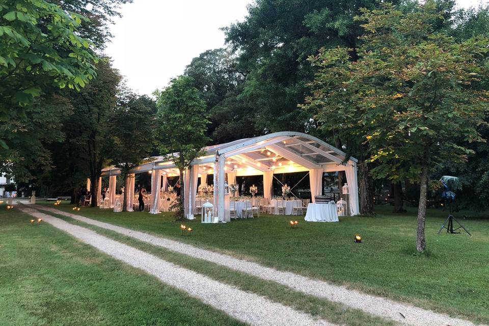 Cena nel parco