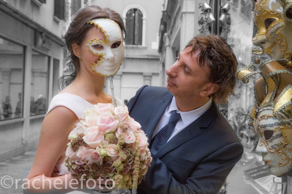 Maschera con sposa