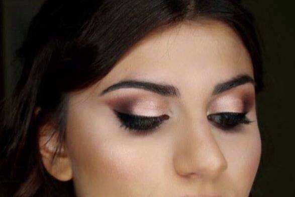 Glamour make-up