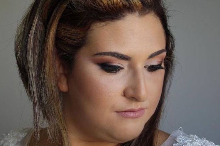Make-up sposa sfumature opache