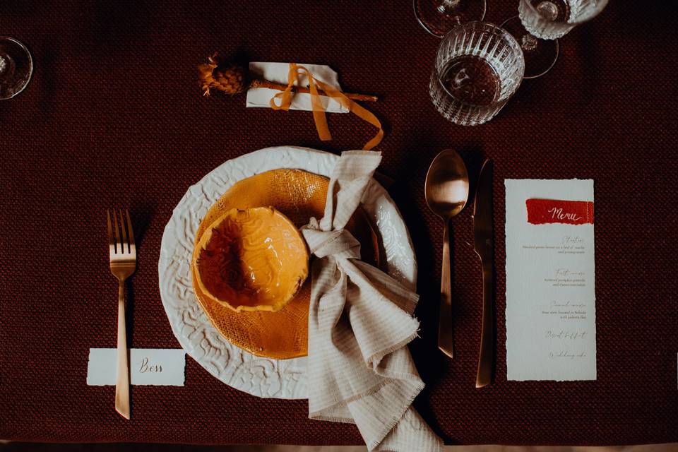 Mustard mise en place