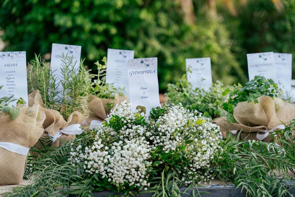 Tableau de marriage aromatiche