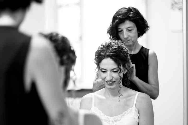 Gioconda Wedding Hair and Make-up