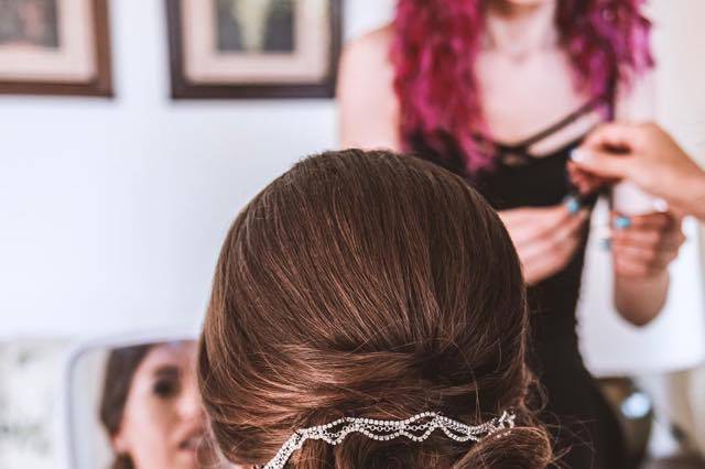 Gioconda Wedding Hair and Make-up