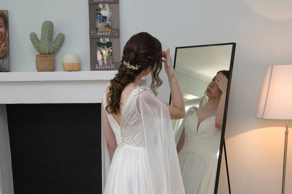 Gioconda Wedding Hair and Make-up