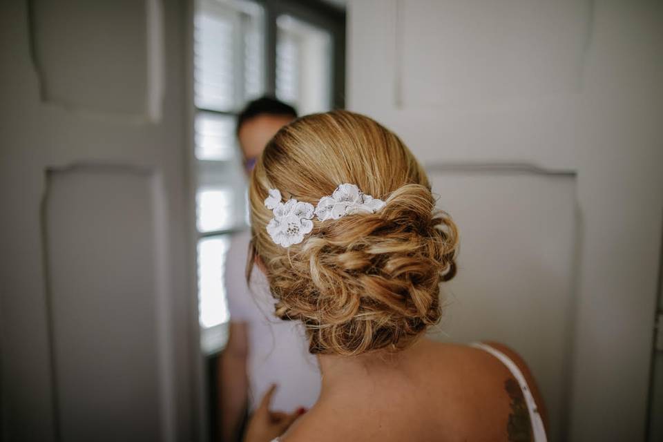 Gioconda Wedding Hair and Make-up