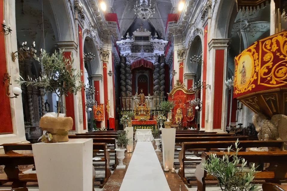 Corridoio chiesa