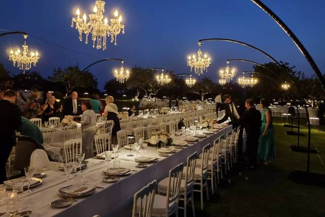 Illuminazione matrimonio
