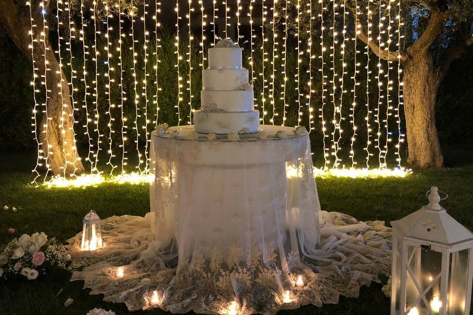 Illuminazione matrimonio