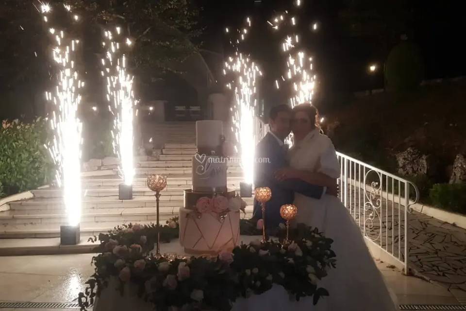 Illuminazione matrimonio