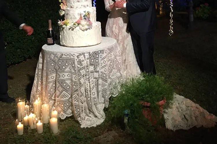 Illuminazione matrimonio